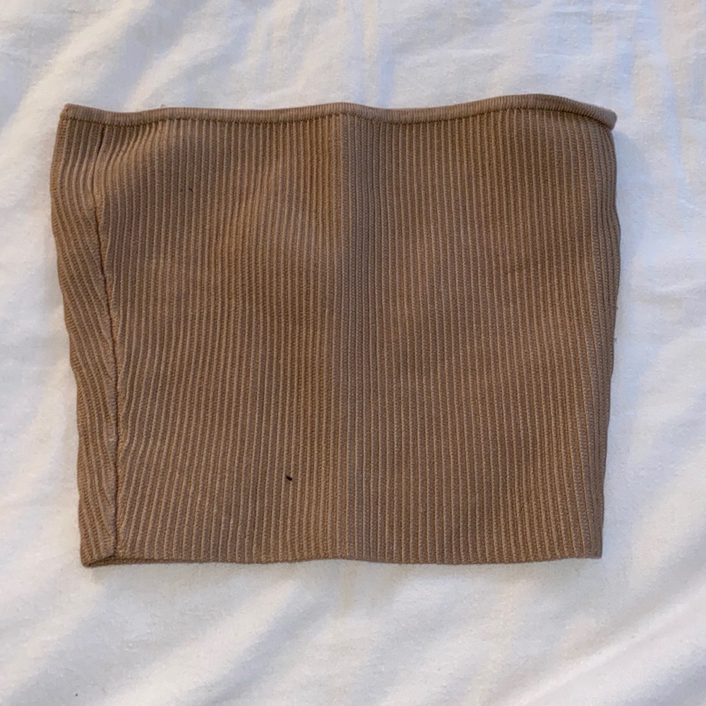 ARITZIA Babaton Sculpt Knit Cropped Tube Top